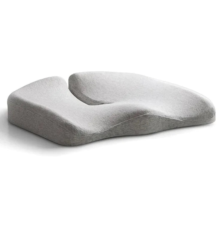 Breathable Memory Foam Seat Cushion – Ergonomic Pressure-Relief Support for Tailbone, Coccyx & Posture with Soft Washable Cover