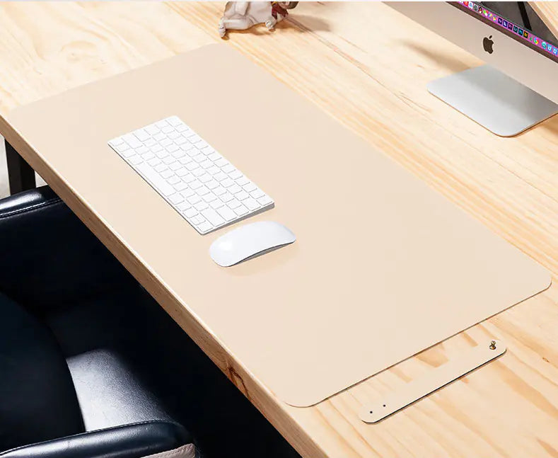 Large Waterproof Cork Desk Mat for Home Study or Office