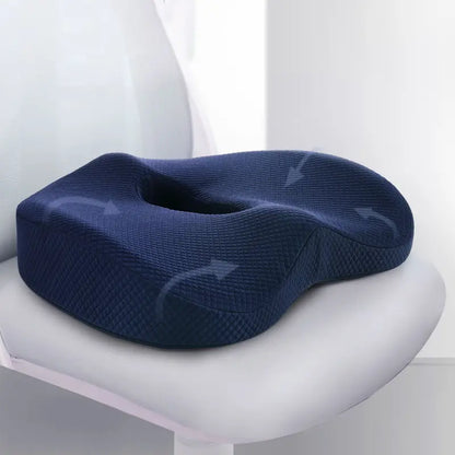 Memory Foam Buttocks Cushion - 16.5in x 13in x 2.7in