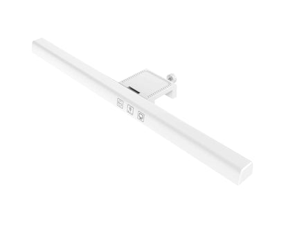 Asymmetrical Anti-Blue Light LED Desk Lamp – Eye-Care Office Light with Dimmable Brightness, Adjustable Color Temperature, Touch Control & 60-Minute Timer