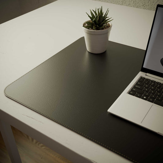 Waterproof Cork-Leather Desk Mat - Natural, Double-Sided, Skin-Friendly