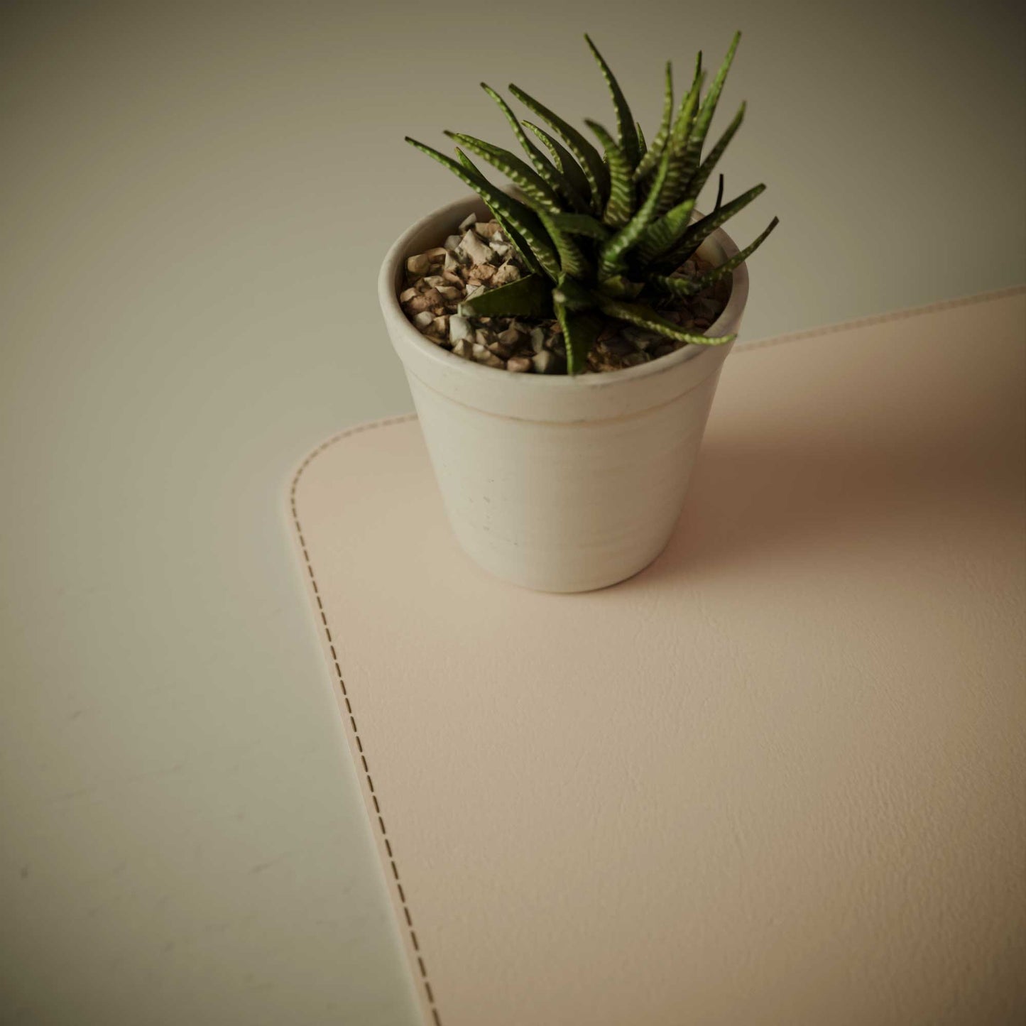 Waterproof Cork-Leather Desk Mat - Natural, Double-Sided, Skin-Friendly