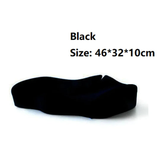 Breathable Memory Foam Seat Cushion – Ergonomic Pressure-Relief Support for Tailbone, Coccyx & Posture with Soft Washable Cover