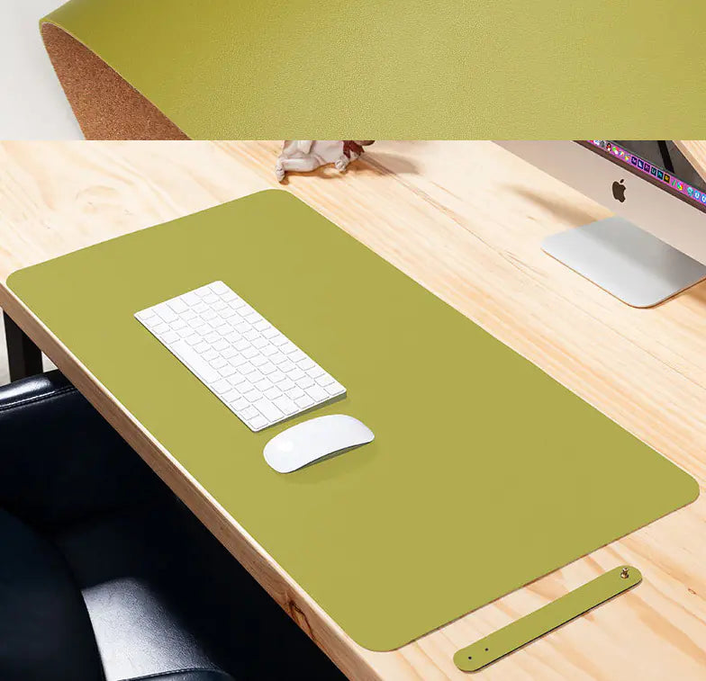 Large Waterproof Cork Desk Mat for Home Study or Office